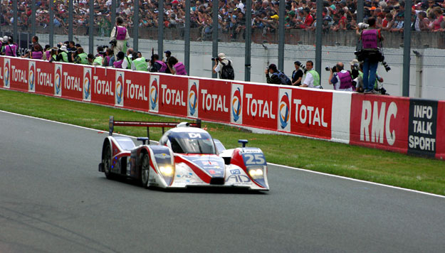 RML AD Group at Le Mans 2010. Crossing the line. Photo: Marcus Potts