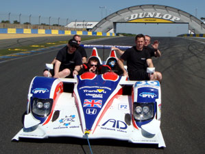 RML AD Group at then Le Mans test days, 2011. Photo: Vince Mitchell
