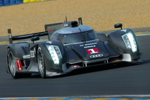 Audi R18 #1 - fastest in the morning session. Photo: Marcus Potts