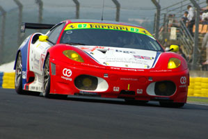 Ferrari at Le Mans 2011. Photo: Marcus Potts
