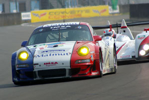 Porsche at Le Mans 2011. Photo: Marcus Potts