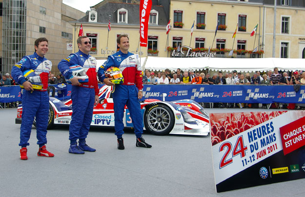 Tommy Erdos, Mike Newton, Ben Collins, RML AD Group, Le Mans 2011