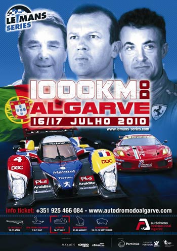 Algarve 1000 Kilometres 2010. Official Poster