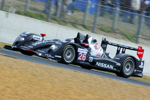 Signatech Oreca Nissan, Le Mans 2011. Photo: Marcus Potts