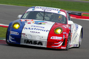 Pole for the #76 Porsche at Silverstone. Photo: Marcus Potts