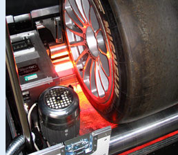 RML’s Infra-Red Tyre Heating System